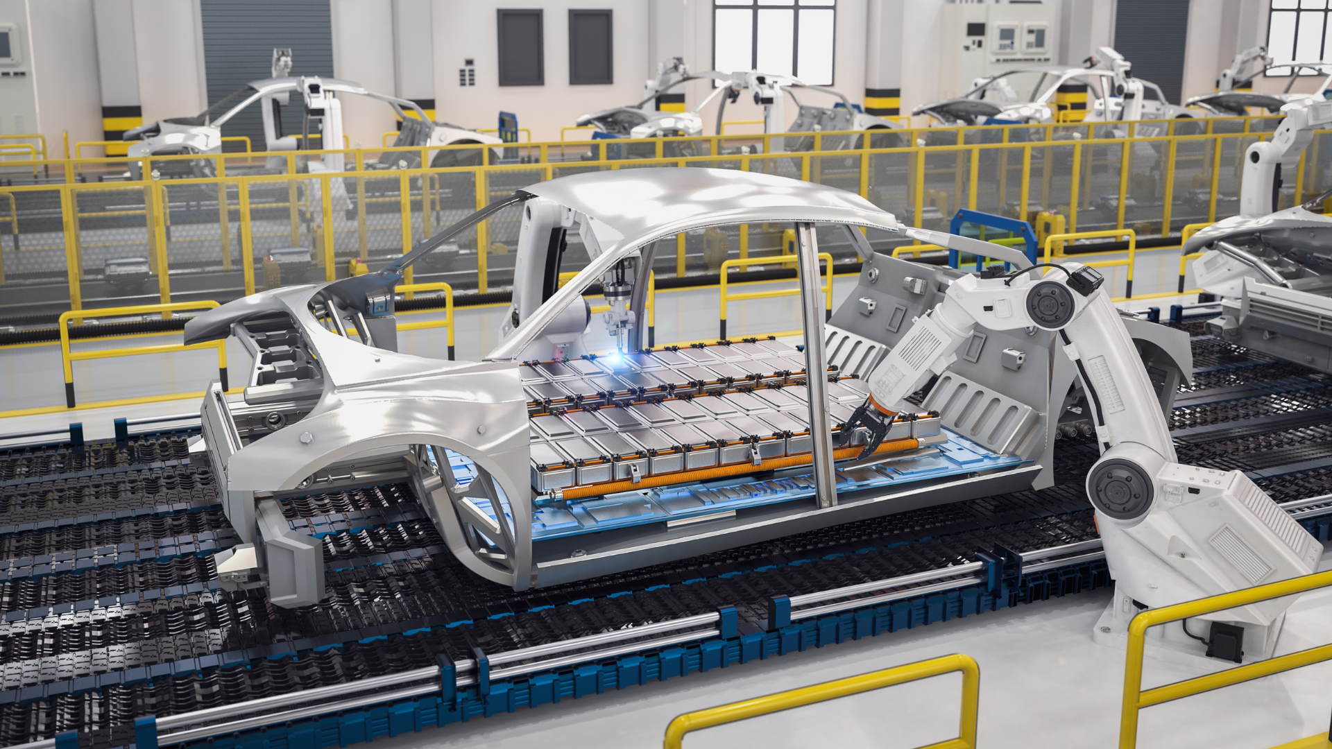 EV car factory 